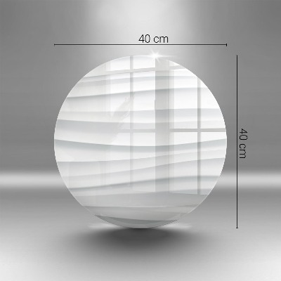 Dessous de bougie rond Structure moderne