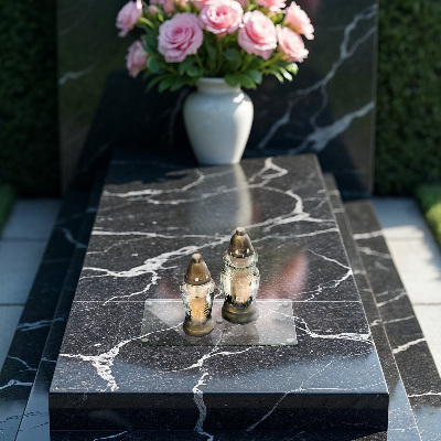 Dessous de bougie funéraire transparent