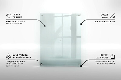 Dessous de bougie funéraire transparent