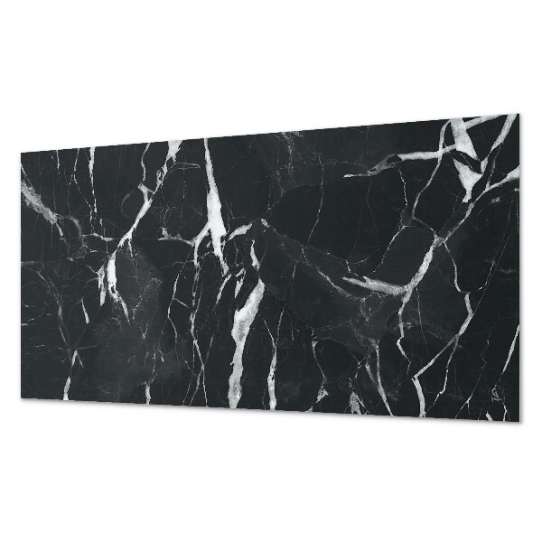 Panneau mural Veines de marbre dans un motif harmonieux