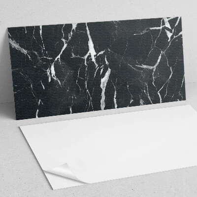 Panneau mural Veines de marbre dans un motif harmonieux