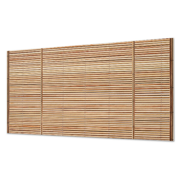 Panneau mural Un tableau avec des motifs horizontaux