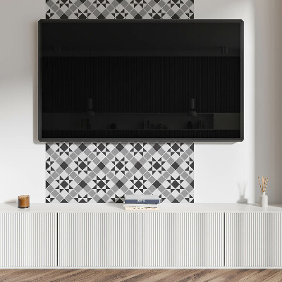 Panneau décoratif mural Motif géométrique avec un motif en étoile