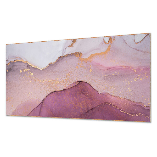 Panneau mural Paysage abstrait aux formes ondulantes