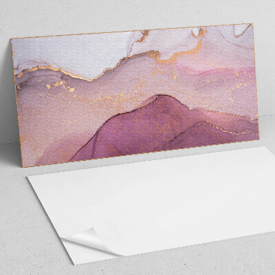 Panneau mural Paysage abstrait aux formes ondulantes