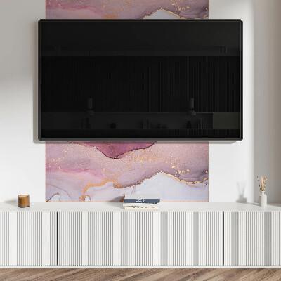 Panneau mural Paysage abstrait aux formes ondulantes