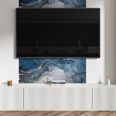 Rev?tement mural Formes abstraites ondulées