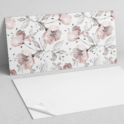 Panneau décoratif mural Motif floral de style aquarelle