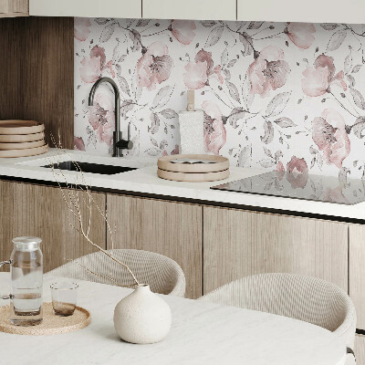 Panneau décoratif mural Motif floral de style aquarelle