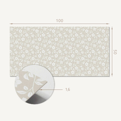 Panneau mural Motif floral