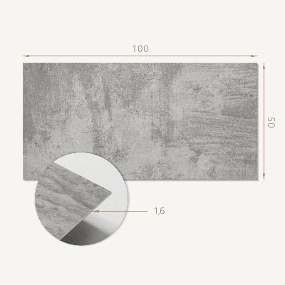 Panneau décoratif mural Texture béton dans un style brut