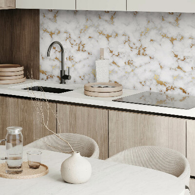 Panneau décoratif mural Motifs en marbre aux veines délicates