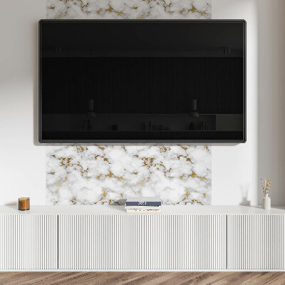 Panneau décoratif mural Motifs en marbre aux veines délicates