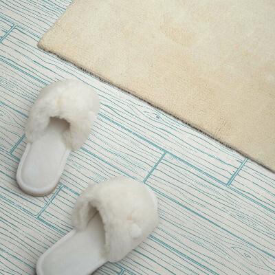 Panneau décoratif mural Une planche modelée sur du bois