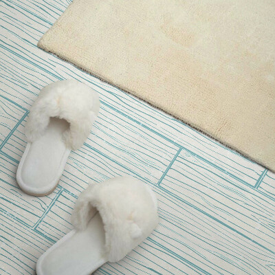 Panneau décoratif mural Une planche modelée sur du bois