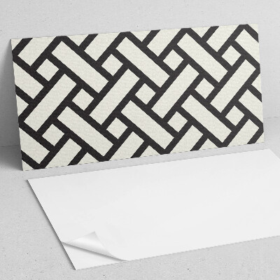 Rev?tement mural Motif géométrique avec tresse