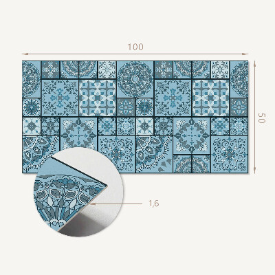 Panneau mural Mosa?que de formes géométriques