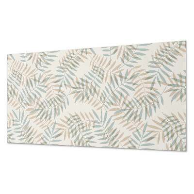 Panneau mural Motif de feuille subtil