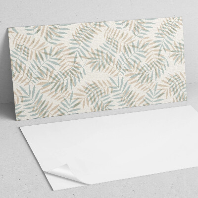 Panneau mural Motif de feuille subtil