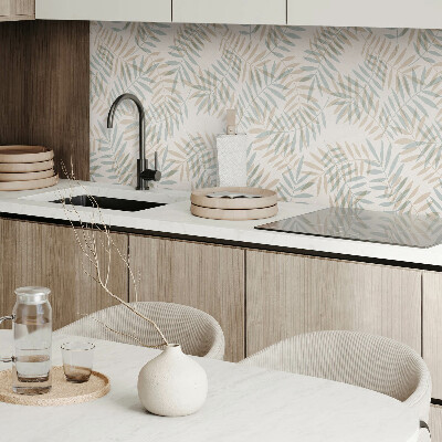 Panneau mural Motif de feuille subtil