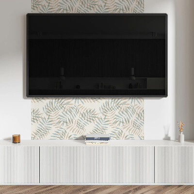 Panneau mural Motif de feuille subtil