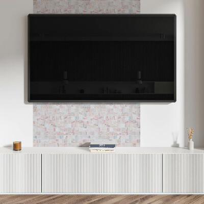 Panneau mural Motif mosa?que de formes carrées