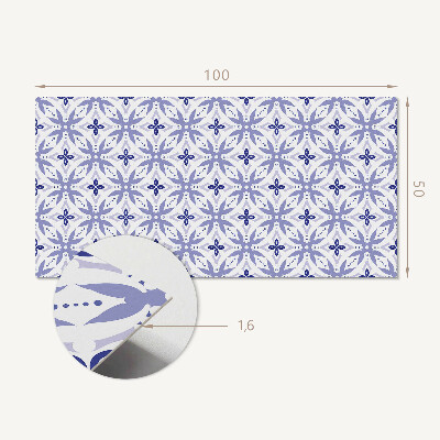 Panneau décoratif mural Motif géométrique floral