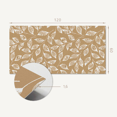 Panneau décoratif mural Feuilles structurelles