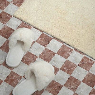 Panneau décoratif mural Échiquier en marbre au style élégant