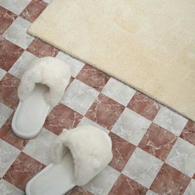 Panneau décoratif mural Échiquier en marbre au style élégant