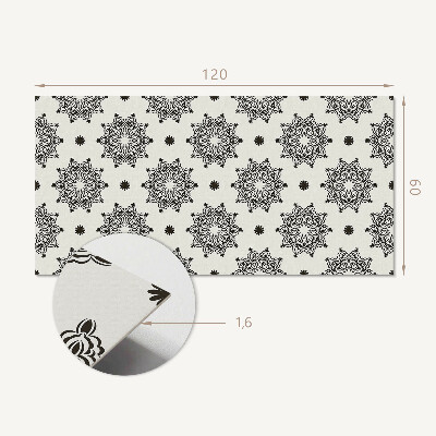 Panneau décoratif mural Mandala avec un motif de filet