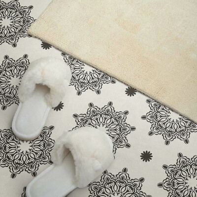 Panneau décoratif mural Mandala avec un motif de filet