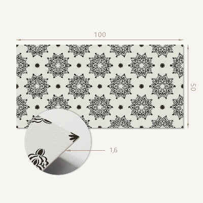 Panneau décoratif mural Mandala avec un motif de filet