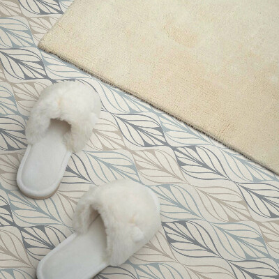 Panneau décoratif mural Motif feuillu en forme de losange