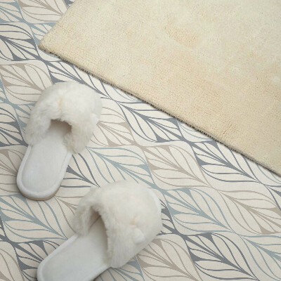 Panneau décoratif mural Motif feuillu en forme de losange