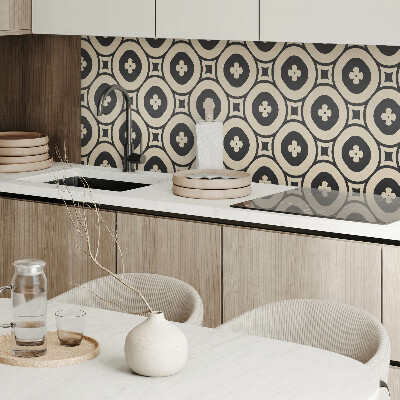 Panneau mural Motif de figures géométriques carrées