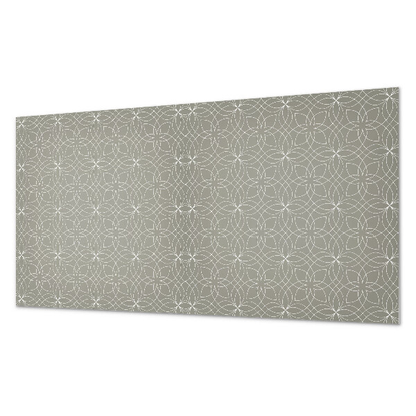 Rev?tement mural Motif floral dans un style géométrique