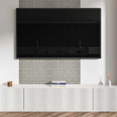 Rev?tement mural Motif floral dans un style géométrique