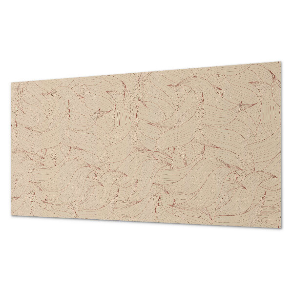 Rev?tement mural Motif de lignes ondulées