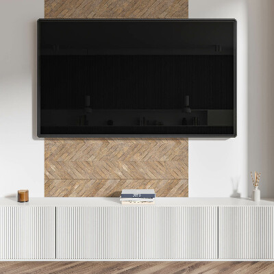 Rev?tement mural Panneau ? chevrons