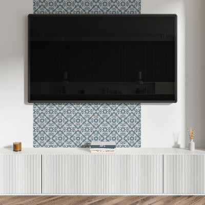 Panneau mural Ornements et accents floraux