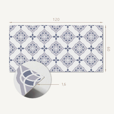 Panneau décoratif mural Motif losange de style géométrique