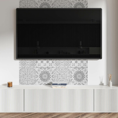 Panneau décoratif mural Motif géométrique-floral