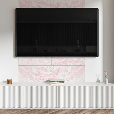 Panneau mural Des vagues de marbre dans un style élégant