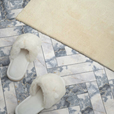 Rev?tement mural Motif marbré ? chevrons