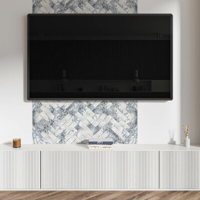 Rev?tement mural Motif marbré ? chevrons