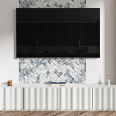 Rev?tement mural Motif marbré ? chevrons