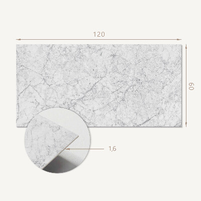 Panneau mural Veines de marbre dans un style élégant