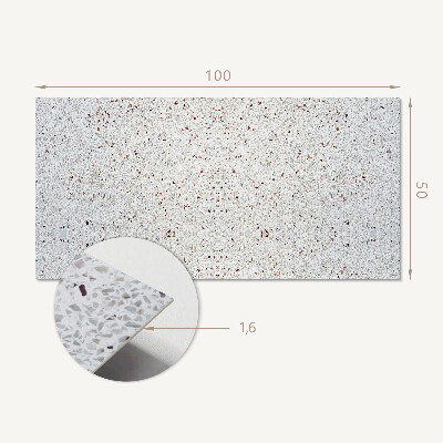 Panneau mural La structure de la pierre brute