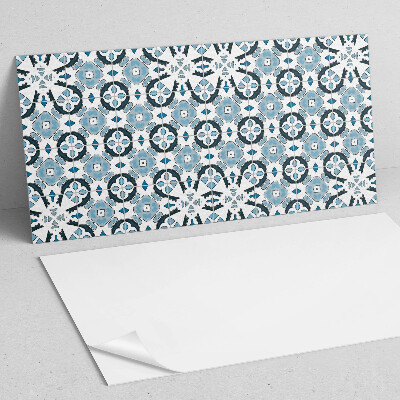Panneau mural Motif de carreaux de style géométrique